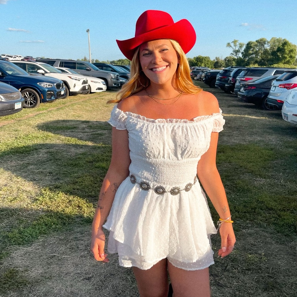 White Romper